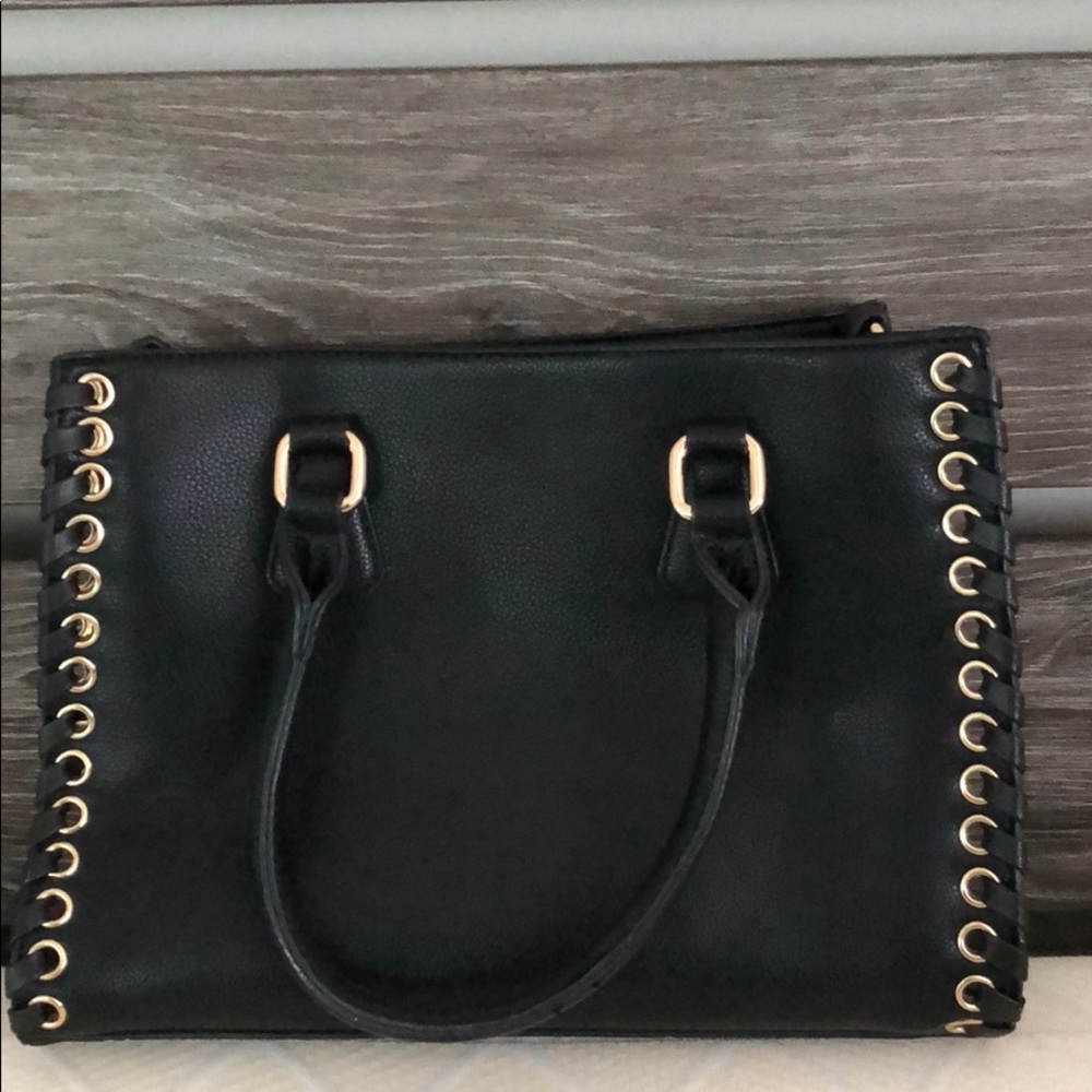 Beautiful Black and Gold Purse
